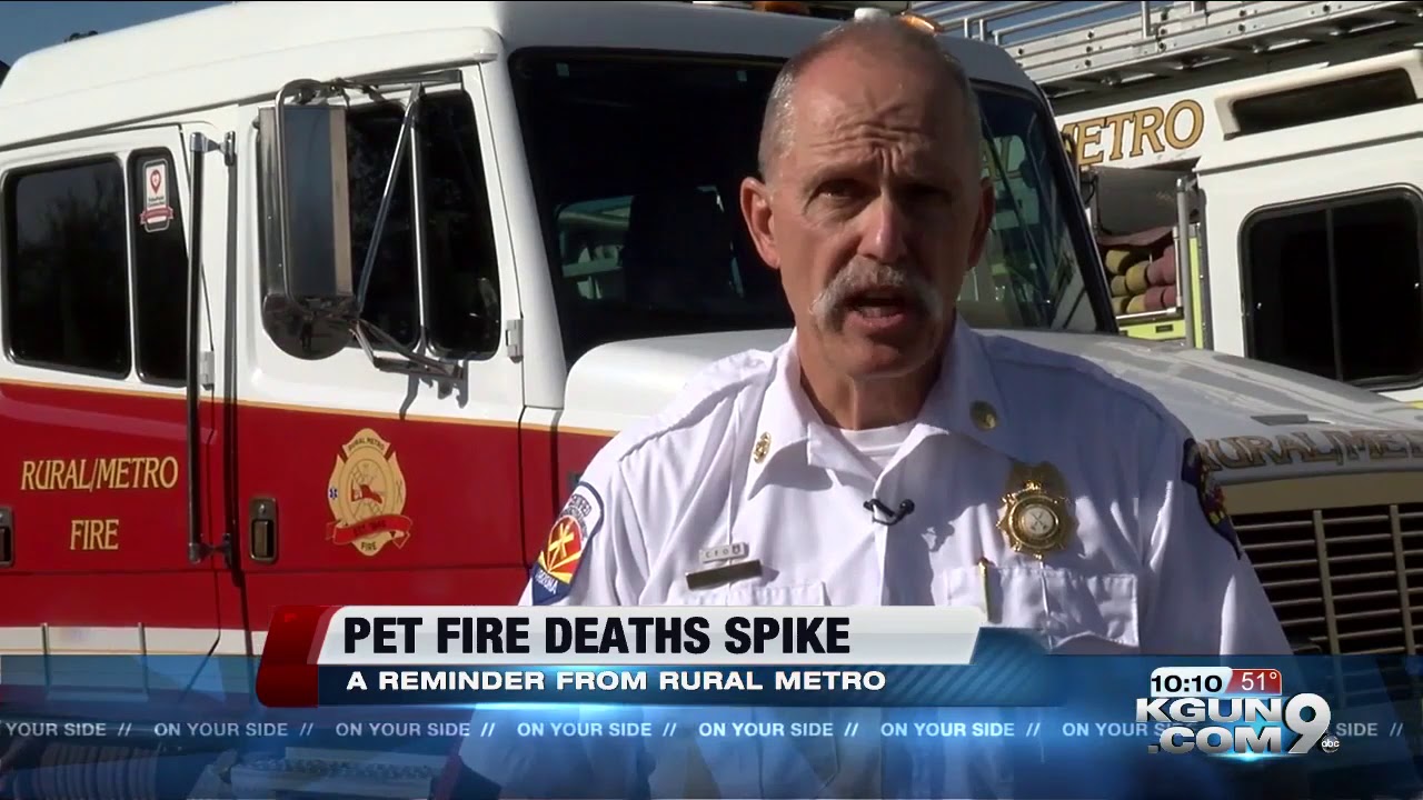 Rural Metro Fire seeing a spike in pets dying in home fires - YouTube