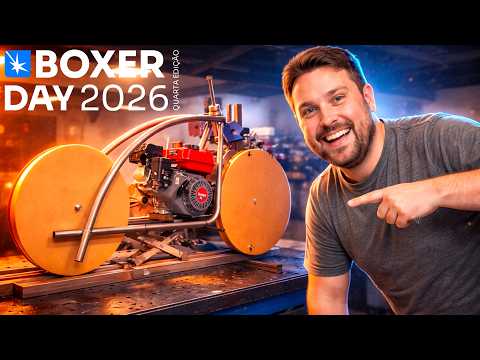 COMEÇAMOS a CURVAR os tubos para o QUADRO da MINI MOTO para o BOXER DAY ep - 06