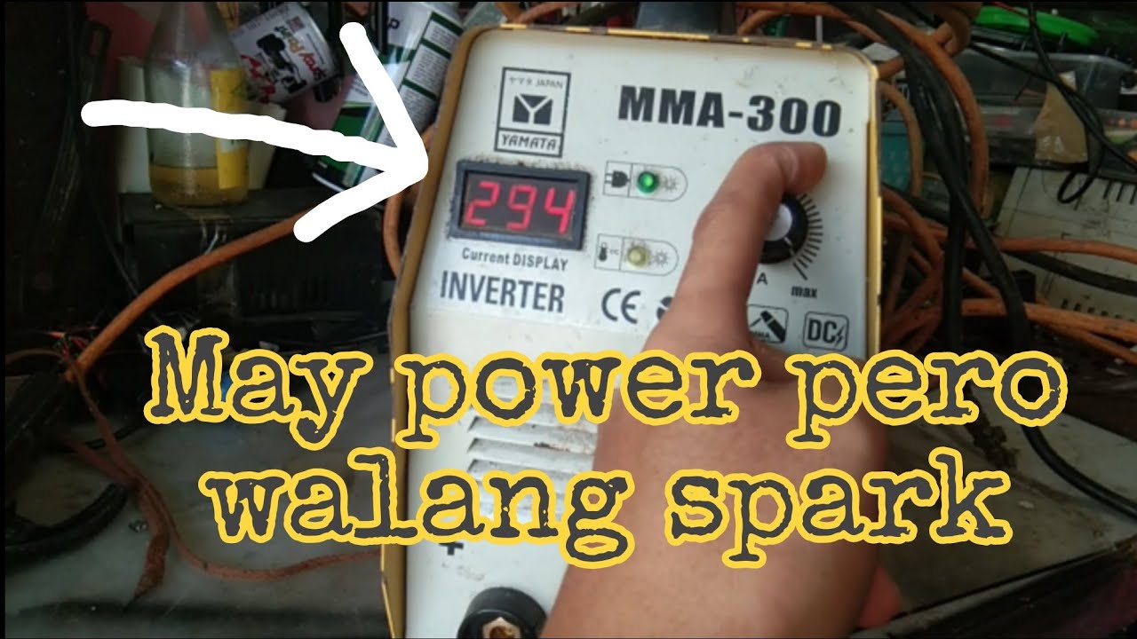 Yamata welding machine repair || may power pero ayaw mag spark