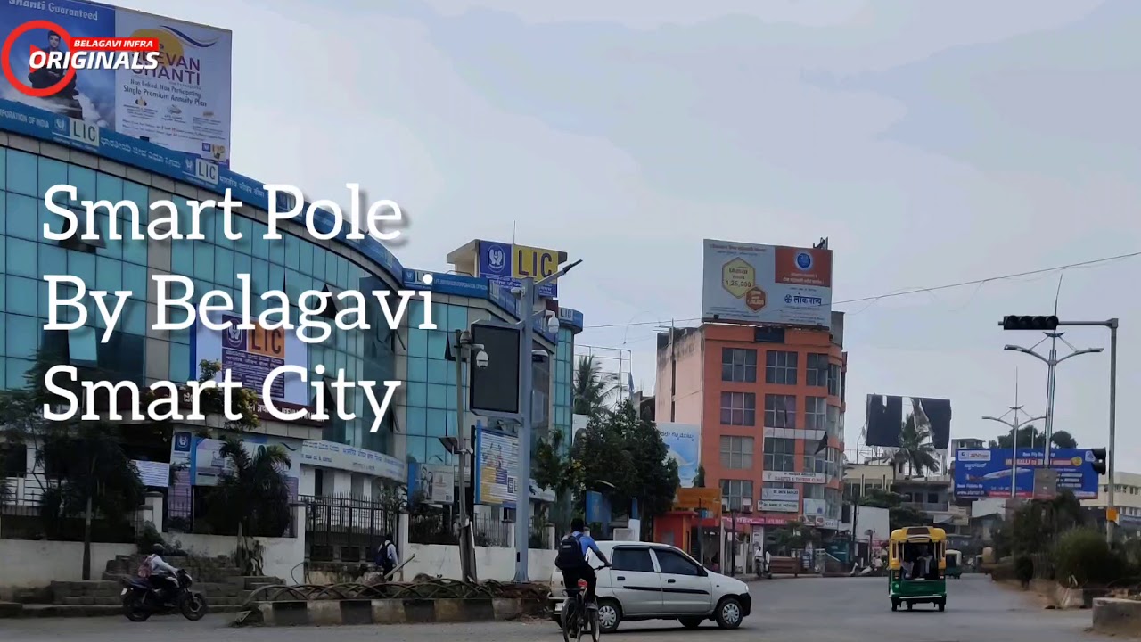 Smart Pole by Belagavi smart city