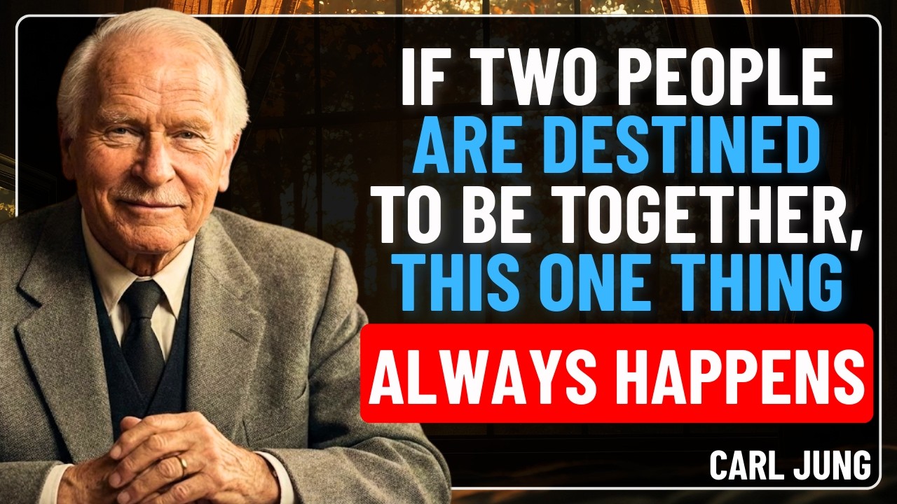 IF TWO PEOPLE ARE DESTINED TO BE TOGETHER THIS ONE THING ALWAYS HAPPENS Carl Jung Psychology