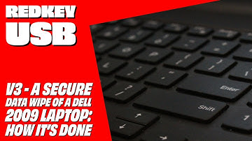 Redkey USB V3 - A Secure Data Wipe of a Dell 2009 Laptop: How It