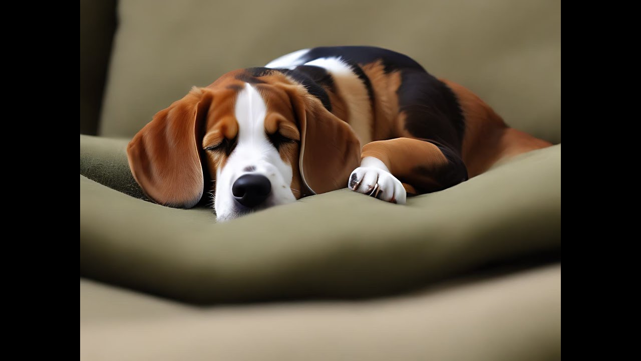 Do beagles sleep beagle time lapse youtube