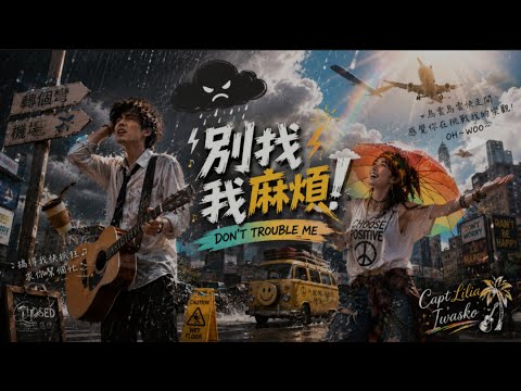 別找我麻煩｜KTV 動態字幕｜全新 R&B Cover｜AI Voice Cover by Capt. Lilia Iwasko｜原唱：蔡健雅 (Tanya Chua)