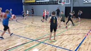 Youth Basketball Drills Frogger
