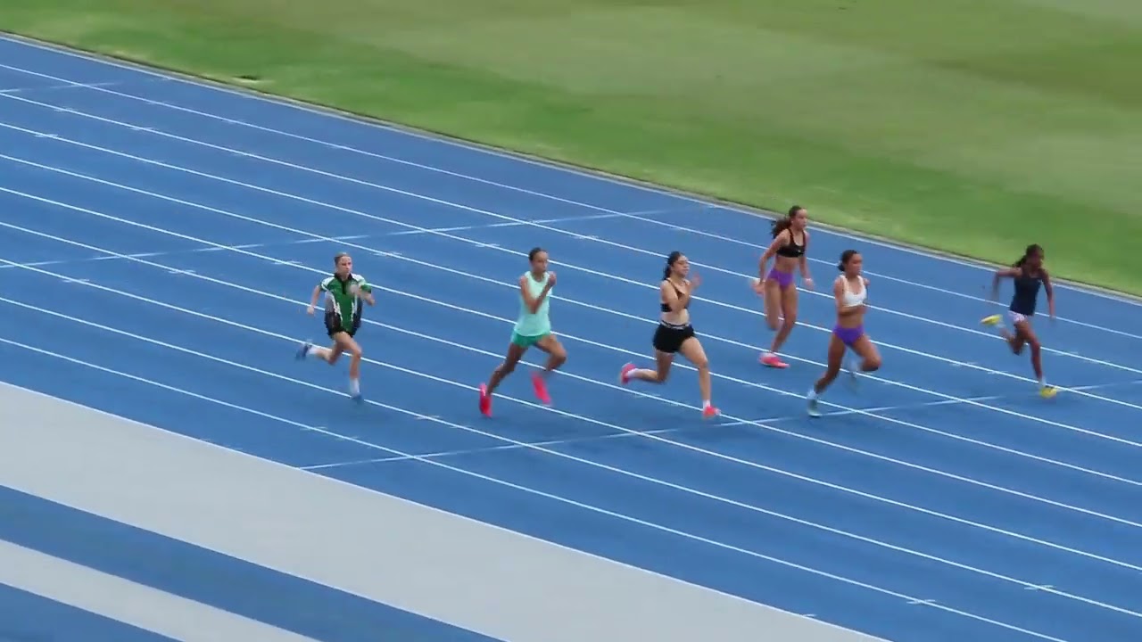 Ht1. 100m 13 & Under Women, 2026 Alana Boyd Shield, QSAC 17/01/2027