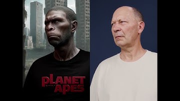 PLANET OF THE APES - STABLE DIFFUSION TEMPORAL CONSISTENCY TEST (GLITCHES FIXED VERSION)