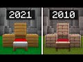 I played minecraft bedwars with the oldest texture packs