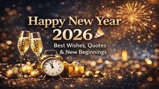 Happy New Year 2026 🎉 Best Wishes, Quotes & New Beginnings #newyearvideos #newyear2026 #newyear screenshot 4