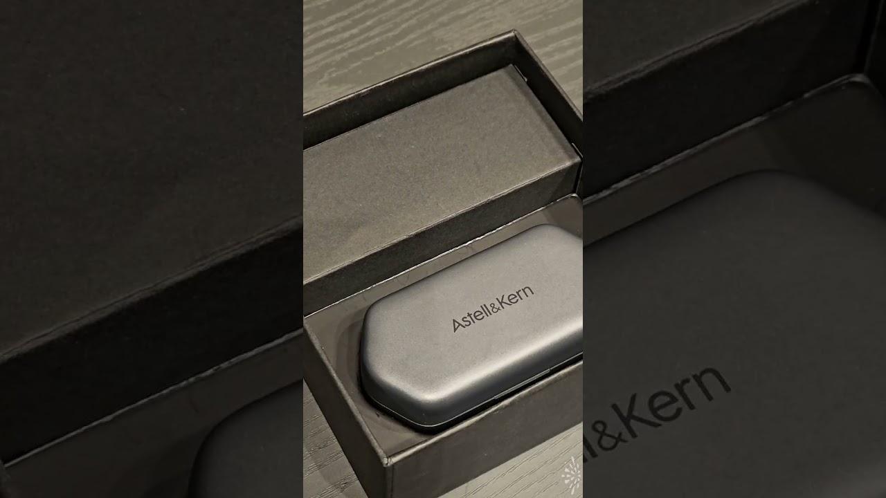 Unboxing the Astell&Kern AK UW100MKII Earbuds
