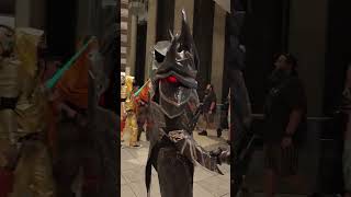 Daedric armor Skyrim Cosplay . Dragoncon