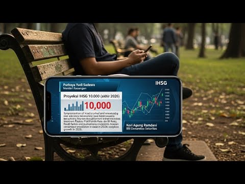 Bangku Tua Bercerita | Proyeksi IHSG 10.000 di 2026: Analisis Tenang & Edukatif