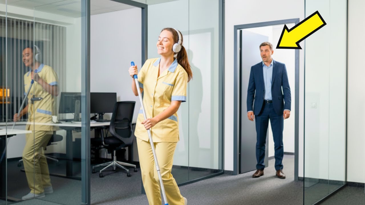 ELLE DANSAIT EN PENSANT ÊTRE SEULE…MAIS SON PATRON L’OBSERVAIT,JUSQU’À CE QU’IL ARRIVE QUELQUE CHOSE