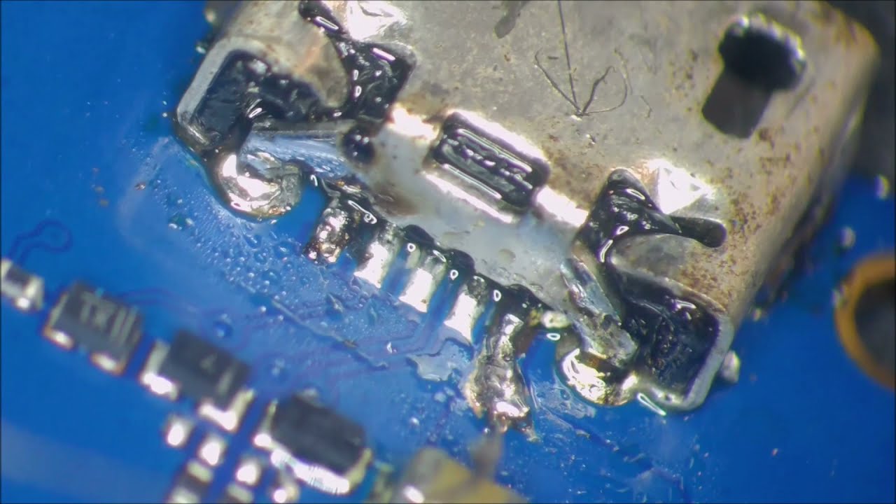 tablet Alcatel 3T 9027W charger port