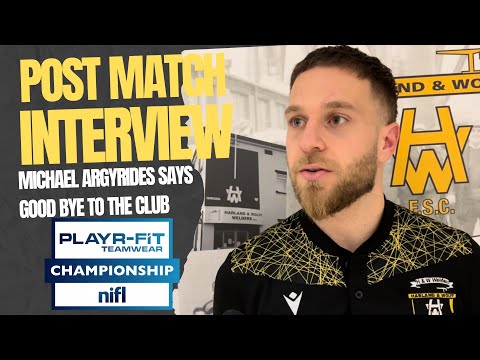 Video: Michael Argyrides says goodbye to the club