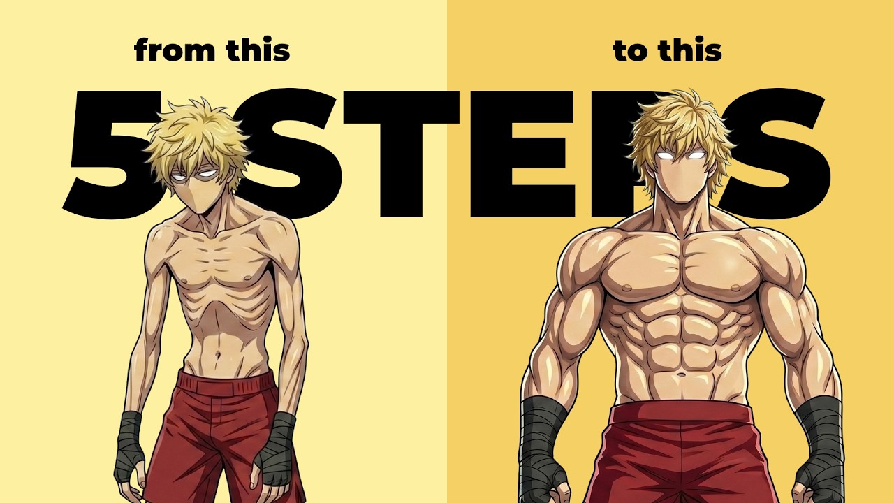 How to build MUSCLE as a FIGHTER (IN 5 STEPS) - YouTube
