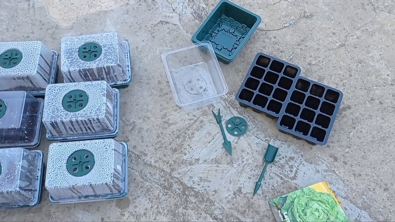 SEMILLEROS mini invernadero. Compactos y funcionales.