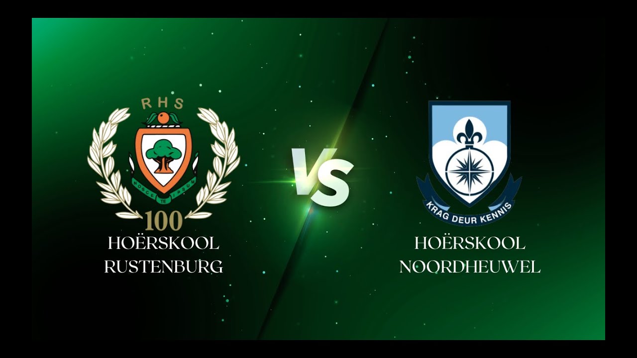 Rustenburg Rugby Hoërskool Rustenburg VS Hoërskool Noordheuwel Rugby 1ste Span - YouTube
