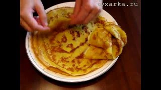 Супер тонкие блинчики выпечка