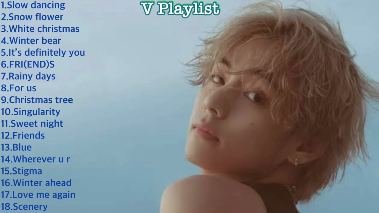作業用BGM】 BTS V テテ プレイリストPlaylist - YouTube