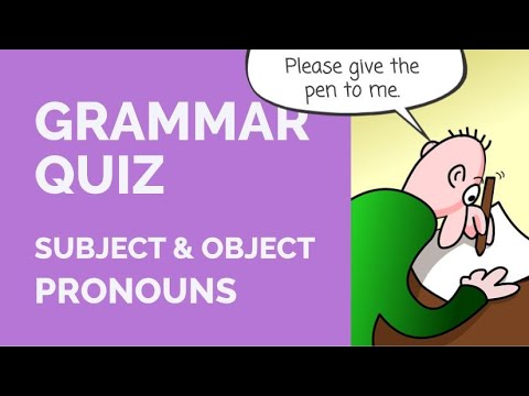 Grammar Quiz -