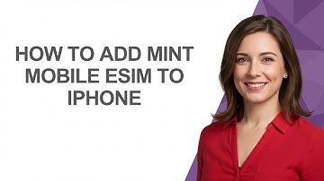 How to Add Mint Mobile Esim to Iphone - AshleyHowTo