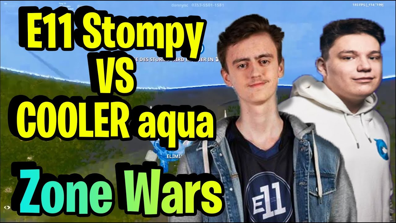 E11 Stompy Stomping The duo WC Champion COOLER aqua in Creative Zone Wars