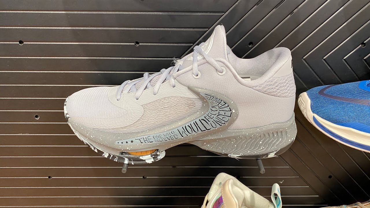 Nike Zoom Freak 4 “Etched In Stone” (Wolf Grey/Cool Grey/Black