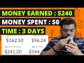 *NEW* Made $240 in 3 Days With Free Traffic | Quickest Way To Make Money Online Worldwide