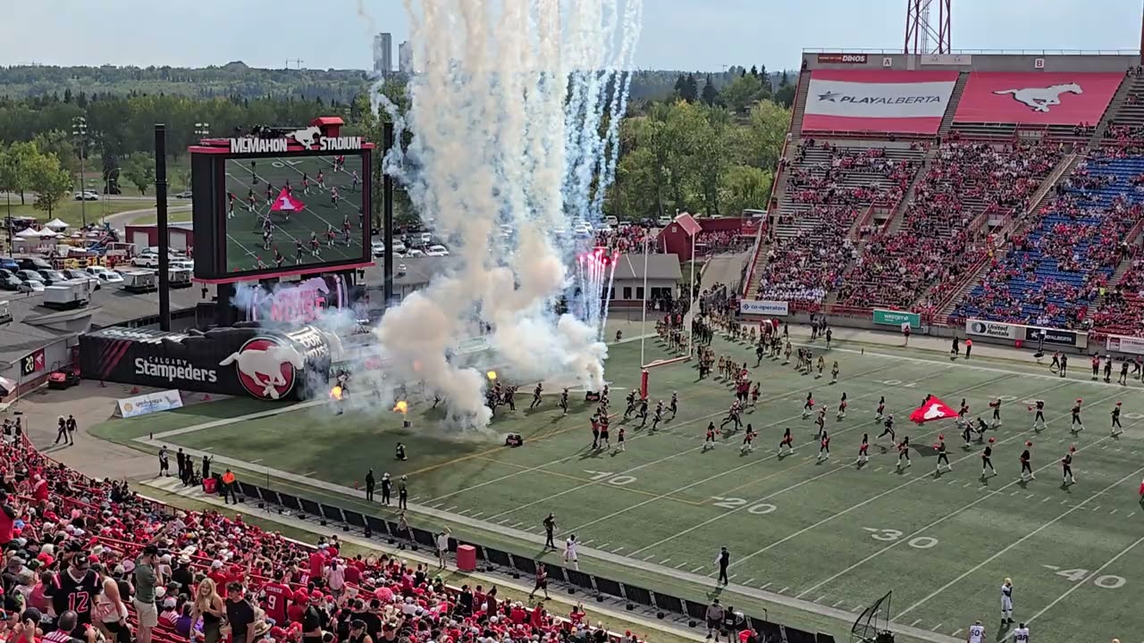 Labour Day Classic 2024: Intros, Anthem, Tribute & Jets - Calgary Stampeders Pre-Game Tradition