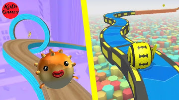 Going Balls VS Action Balls - Speedrun Gameplay Android, iOS #407