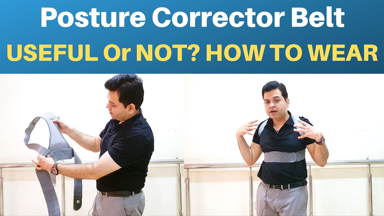 Posture Corrector, How to wear Posture Corrector Belt, Posture