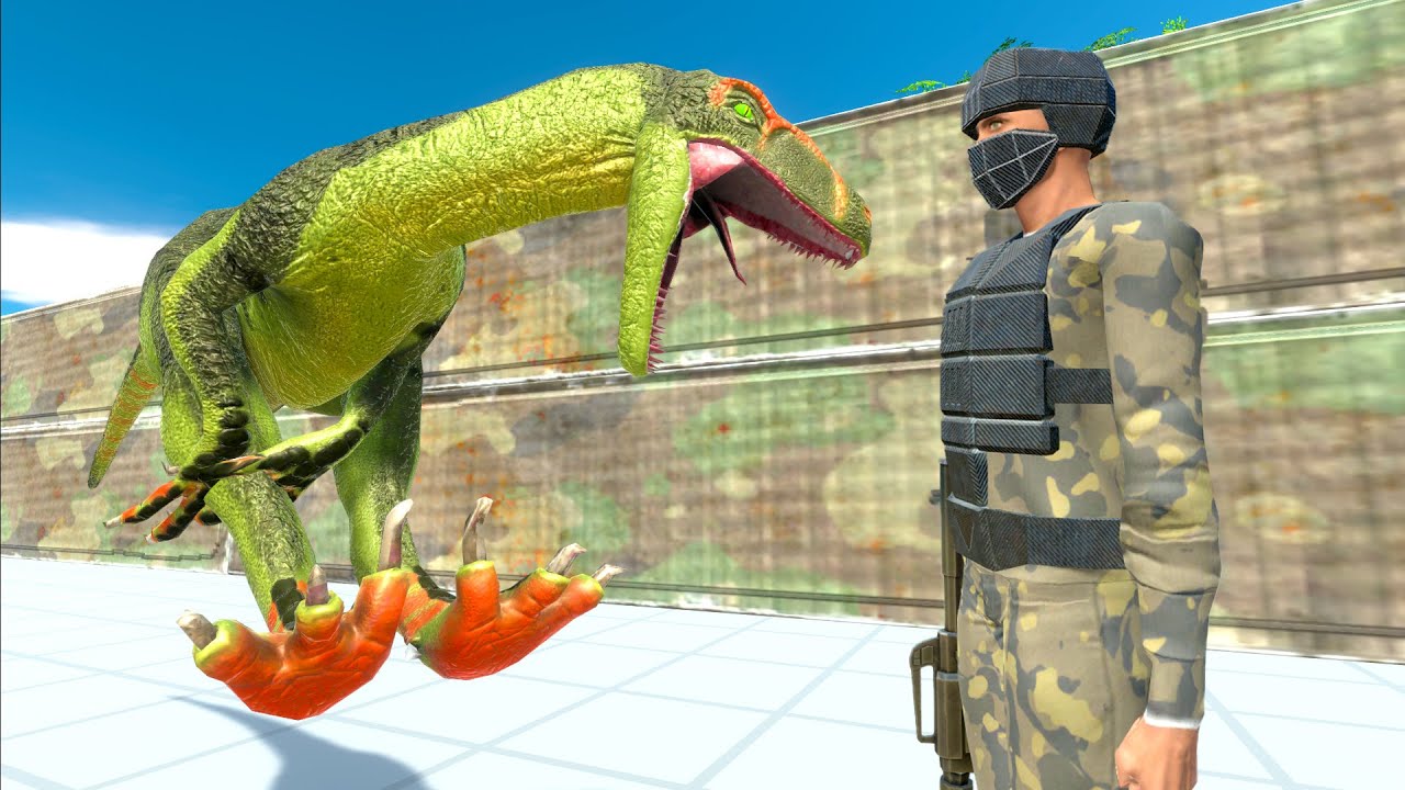 DEINONYCHUS PAIR DEATH RUN