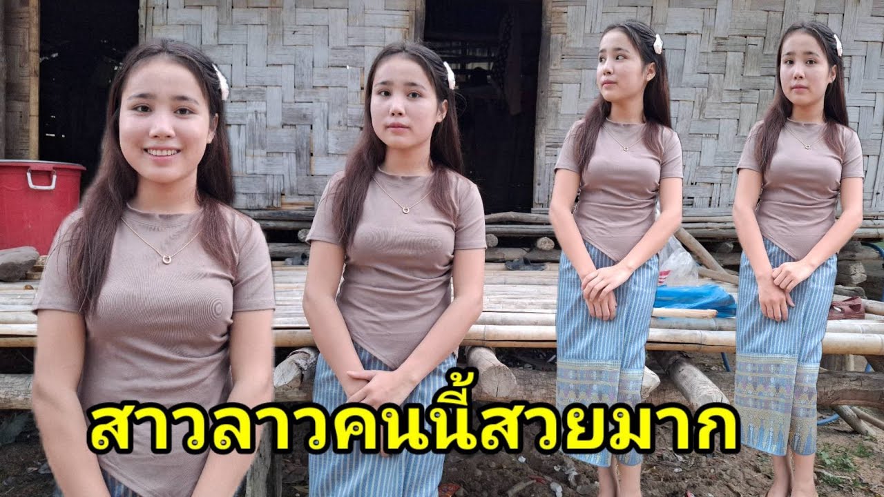 วันนี้สาวภูไทซื้อเสื้อผ้ามาให้น้องใจได้ใส่ชุดสวยๆ