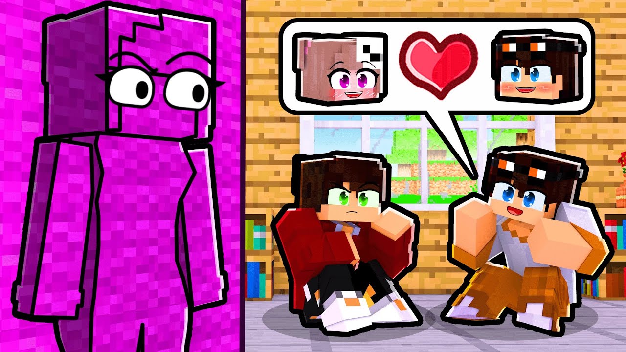 INVISIVEL em uma festa DOS GAROTOS no MINECRAFT!