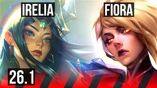 IRELIA vs FIORA (TOP) | KR Master | 26.1