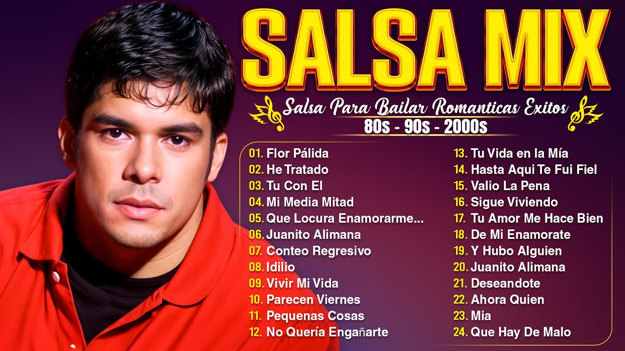 Eddie Santiago, Willie Gonzales, Jerry Rivera,Maelo Ruiz - Viejitas Salsa Romantica Mix Exitos