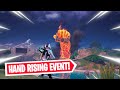 Fortnite hand rising event  titan hand event