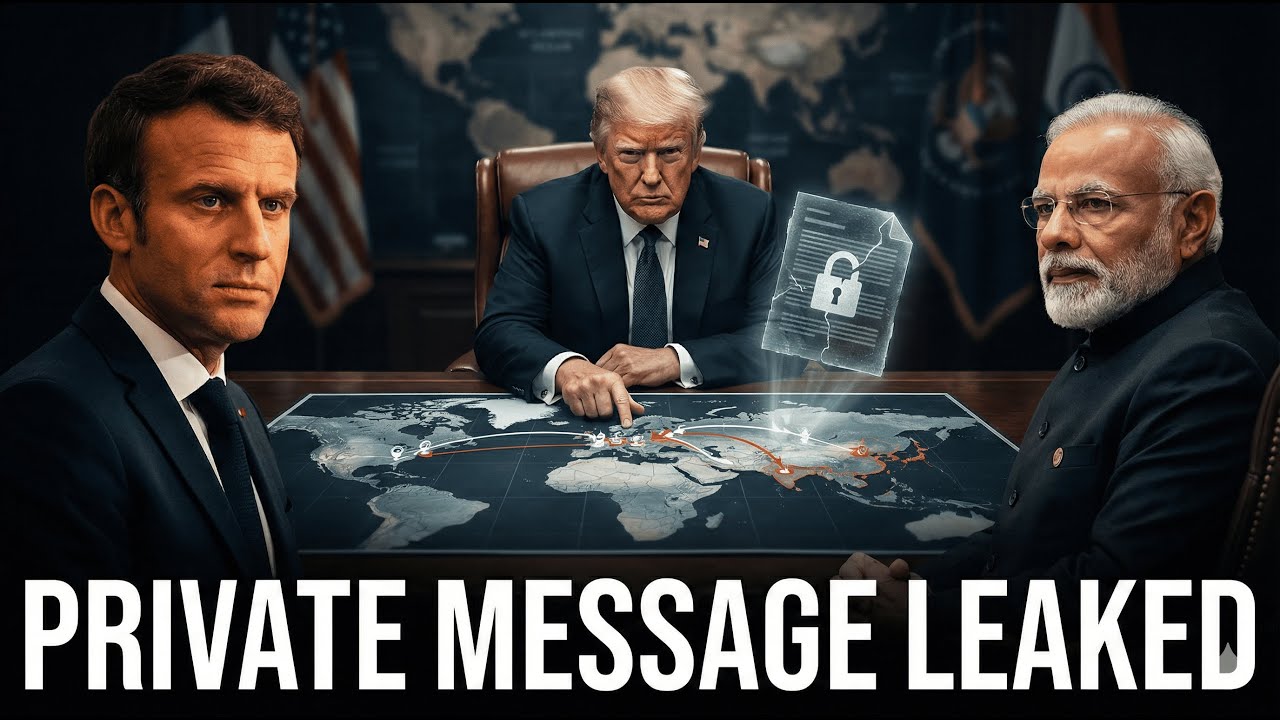 Trump Leaks France’s Private Message to the World — Why Global Leaders Are Now More Cautious