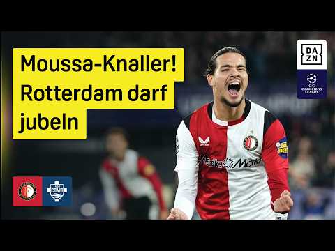 Feyenoord - Como | 2. Spieltag | UEFA Champions League | DAZN Highlights