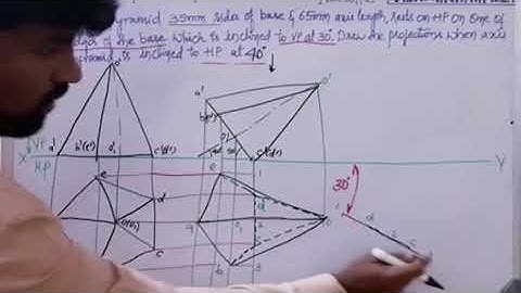 Engineering Graphics | Solids | Pyramids | Video - 2