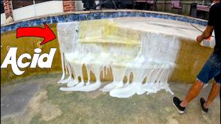 Satisfying Acid Wash | Extreme Pool Transformation