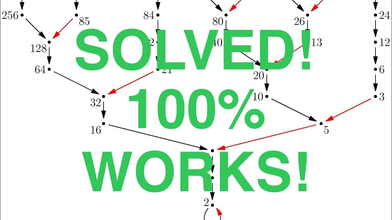 How to Solve the Collatz Conjecture FASTER with Logarithms and Python!🤯 ...