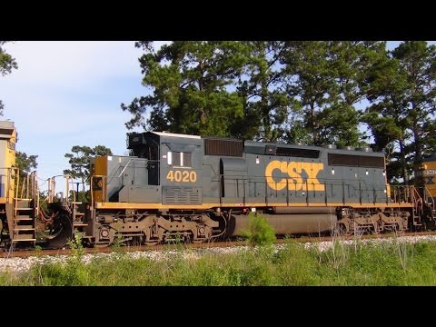 Stopped CSX Pipe train in Splendora TX 7/10/2013 - YouTube