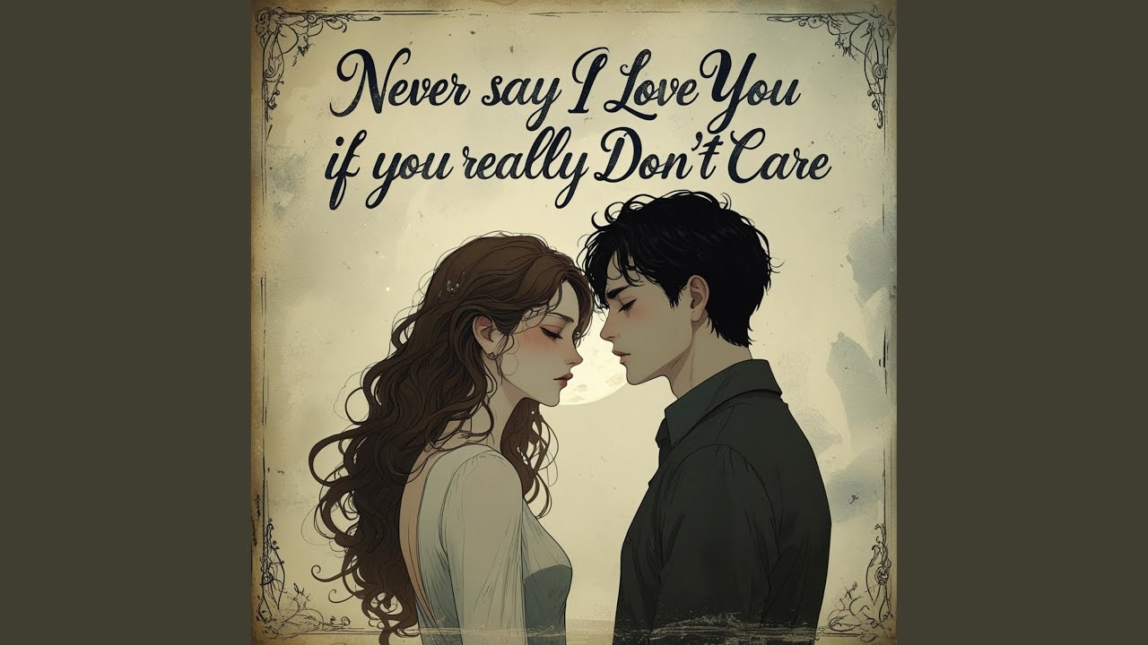 Never Say I love you If you really don't care