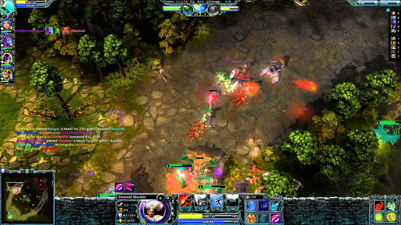 Best Hero in Riftwars (Emerald Warden HON Gameplay) - Heroes of Newerth