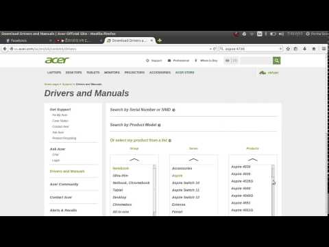How to Download Driver for Acer Aspire 4739