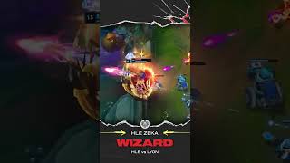 Zeka casts a deadly spell on Berserker 🧙‍♂️