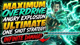 MAXIMUM OVERDRIVE ANGRY EXPLOSION DOES INFINITE DAMAGE! (BREAKS THE GAME!)-DRAGONBALL XENOVERSE 2 screenshot 1