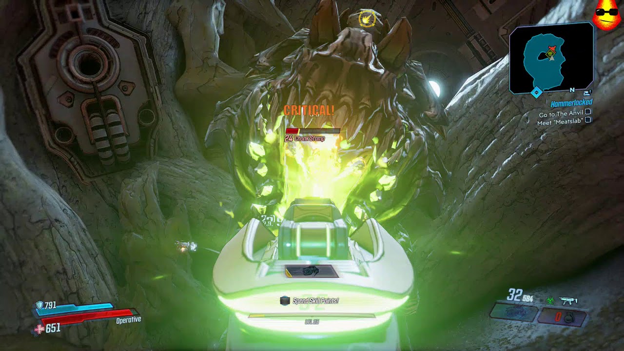 Borderlands 3: Chonk Stomp - Legendary Hunt (Floodmoor Basin)